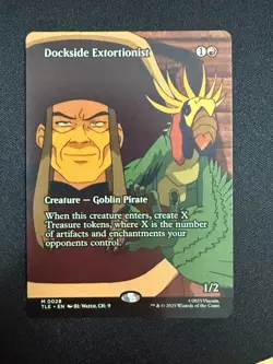 Dockside Extortionist (BORDERLESS) - Avatar (MTG) NM - Image 1