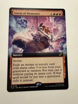 Storm of Memories (Extended Art) ✅ Avatar ATLA ✅ Magic (mtg) - Image 1