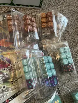 Lot of Pokemon Accessories (Player Guides, Sleeves, Posters, Dice Etc) Pls Read - Image 5