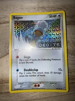 Bagon 52/107 Deoxys Reverse Holo Pokemon - Image 3