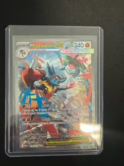 Pokemon ME01: Mega Evolution Mega Lucario ex 179/132 Special Illustration Rare - Image 1