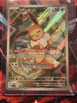 Pokemon Scarlet & Violet Black Star Promos Eevee - 173 promo #173 Nm/Vlp - Image 1