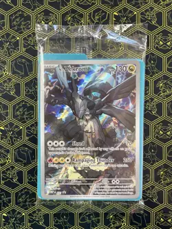 Pokemon N's Zekrom Promo Full Art Mega Evolution 003 SEALED - Image 1