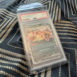 Pokemon Obsidian Flames Charizard EX 125/197 PSA 8 Graded NM-MT Cert #142506896 - Image 2