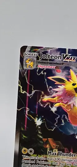 Pokemon Jolteon VMAX SWSH184 Black Star Promo Alternate Art - Image 2