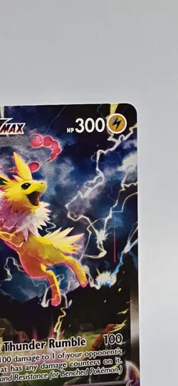 Pokemon Jolteon VMAX SWSH184 Black Star Promo Alternate Art - Image 3