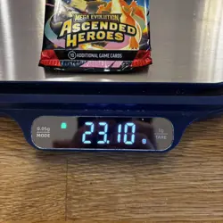 HEAVY! 23.10g Pokemon TCG Ascended Heroes Booster Pack (SEALED) god packU🔥 - Image 4