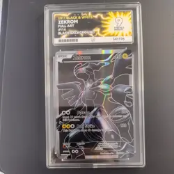 Pokemon TCG Zekrom 114/114 Full Art Black & White 2011 Ace 9 MINT Rare - Image 2