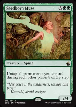 MTG English Seedborn Muse NM Normal Battlebond - Image 1
