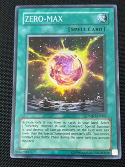 Yugioh! ZERO-MAX - TSHD-EN047 - NM - Super Rare - Image 1