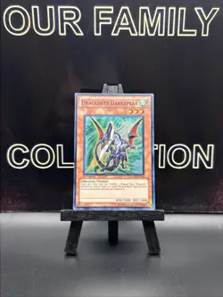 Yugioh - Dragunity Darkspear (Super Rare) (1st Edition) - HA03-EN034 (P) LP HOLO - Image 1