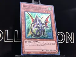 Yugioh - Dragunity Darkspear (Super Rare) (1st Edition) - HA03-EN034 (P) LP HOLO - Image 4