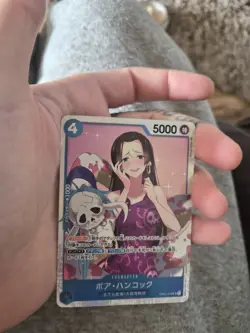 One Piece Card OP01-078 SR Boa Hancock Japanese TCG - Image 1