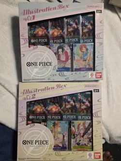 OP One Piece Illustration Box Vol 1 & 2 - Bundle NEW Sealed ENGLISH Peach Momoko - Image 1