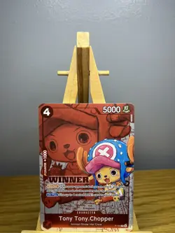 One Piece Tony Tony Chopper P-101 Winner Promo Card - Image 1