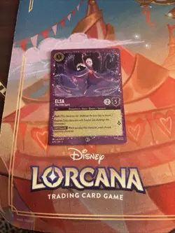 Glimmer Foil Elsa The Fifth Spirit Disney Lorcana Gift Box Promo Sealed!! ❄⛄🧣 - Image 1