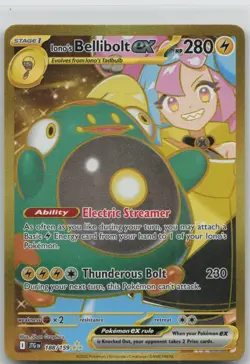 Iono's Bellibolt ex - Holo Hyper Rare 188/159 SV09: Journey Together NM - Image 1