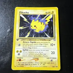Pokemon Card Pikachu 70/111 Neo Genesis 1 Edizione ITA - Played - Image 2