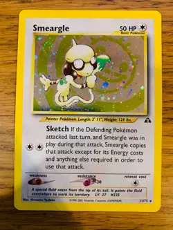 Smeargle (11/75) Holo Neo Discovery Set Pokemon Card! FAST & FREE P&P! - Image 2