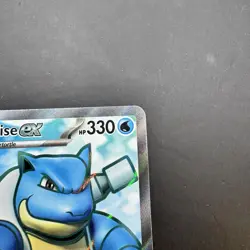 Pokemon TCG Blastoise ex Scarlet & Violet-151 184/165 Holo Ultra Rare Card - Image 5
