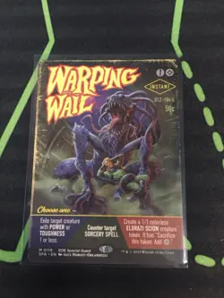 MTG Magic The Gathering Warping Wail SPG Mythic Borderless Commander - Image 1