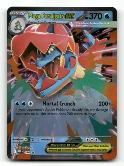 Mega Feraligatr ex - 036 - ME: Mega Evolution Promo - Pokemon Card NM/M - Image 1