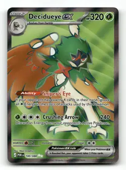 Decidueye ex 100/088 - Perfect Order - Pokemon Card NM/M - Image 1