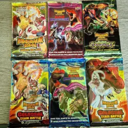 36 Tuten Dinosaur King Trading card game Booster Pack /je 9 Karten NEU & OVP - Image 4