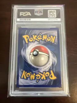 1999 Pokemon Base Set Unlimited #43 Abra Gem Mt PSA 10 - Image 2