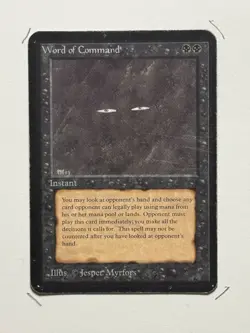 MTG Word of Command—Alpha Edition (1993) [ID 141] - Image 1