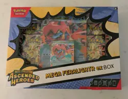 Pokemon TCG - Ascended Heroes Mega Feraligater Ex Box - New & Sealed - Image 1
