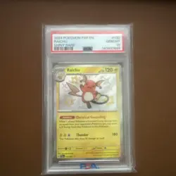 2024 POKEMON PAF EN-PALDEAN FATES SHINY RARE #132 RAICHU PSA 10 - Image 1
