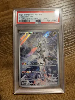 2025 Pokemon Journey Together N’s Reshiram Topper 167/159 PSA 9 - Image 1