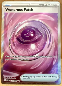 Wondrous Patch 117/088 Me03: Perfect Order Trainer Ultra Rare Holo Pokemon TCG - Image 1