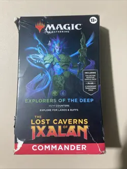 The Lost Caverns of Ixalan Commander Deck - Explorers of the Deep MTG - Image 1