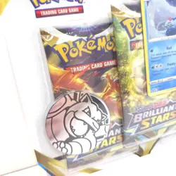 Pokemon TCG Brilliant Stars 3 Booster Pack Blister Glaceon Brand New Sealed - Image 2