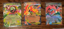 Pokemon TCG - Mega Meganium, Mega Emboar, Mega Feraligatr PROMOS - Stan. + Jumbo - Image 2
