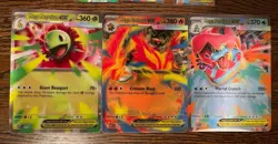 Pokemon TCG - Mega Meganium, Mega Emboar, Mega Feraligatr PROMOS - Stan. + Jumbo - Image 3