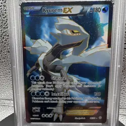 Pokemon Kyurem EX #86/98 XY Ancient Origins Holo Full Art Ultra Rare PSA 7 2015 - Image 2