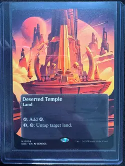 Deserted Temple (0056) (Borderless) - NON-FOIL - NM - MTG - EOS - Image 1