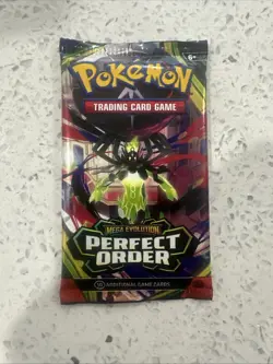 RESERVED x Pokemon Card Packs x MEGA EVOLUTION x Perfect Order x Factory Sealed - Image 1