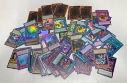 Mixed Rare Holographic YU-GI-OH! TCG and CCG Trading Cards Bundle (Set Of 100) - Image 1