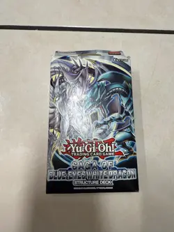 Yu-Gi-Oh! TGC Saga Of Blue Eyes White Dragon Structure Deck 2020 BOX Damage New - Image 1
