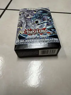 Yu-Gi-Oh! TGC Saga Of Blue Eyes White Dragon Structure Deck 2020 BOX Damage New - Image 3