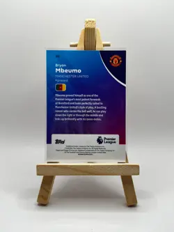 Topps 2026 Premier League Chrome Bryan Mbeumo Base Card MINT CONDITION Man Utd - Image 2