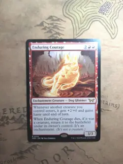 Enduring Courage 0133 Duskmourn, House of Horror DSK MTG Card NM/LP - Image 3