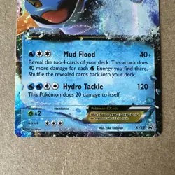 Swampert EX XY55 XY Black Star Promo Holo Pokemon Card LP - Image 5