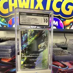 Pokemon TCG CGC 10 Psyduck 175/165 Card 151 Art Rare Holo Japanese 2023 - Image 1