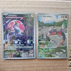Koraidon 013 & Miraidon 014 SET SVP Black Star Promo Pokemon Card TCG - Image 1