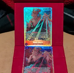 Bandai One Piece Card Game OP08 Black Maria OP08-074 Lot of 2 Holo Foil - Image 1